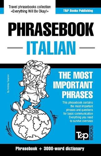 Cover image for English-Italian phrasebook and 3000-word topical vocabulary