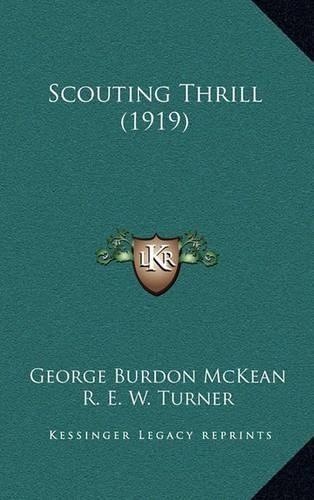 Cover image for Scouting Thrill (1919)