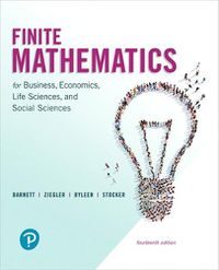 Cover image for Finite Mathematics for Business, Economics, Life Sciences, and Social Sciences