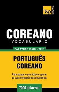 Cover image for Vocabulario Portugues-Coreano - 7000 palavras mais uteis