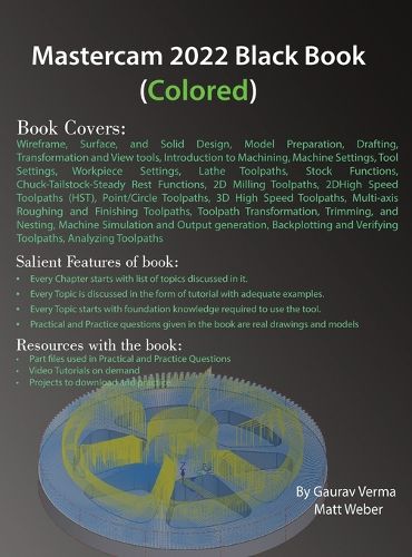 Cover image for Mastercam 2022 Black Book (Colored)