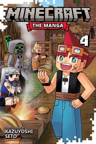 Cover image for Minecraft: The Manga, Vol. 4