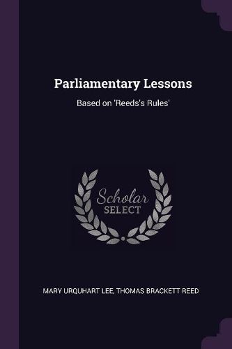Cover image for Parliamentary Lessons