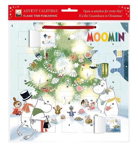 Cover image for Moomin: Christmas Comes to Moominvalley Advent Calendar (with stickers)
