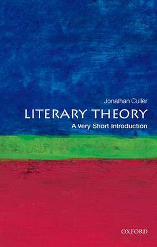 Cover image for Literary Theory: A Very Short Introduction