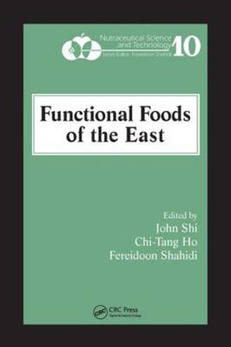 Cover image for Functional Foods of the East