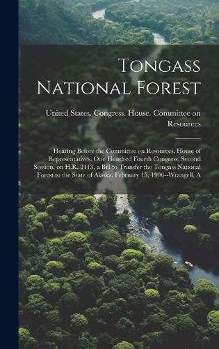 Cover image for Tongass National Forest