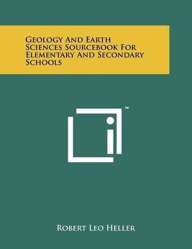 Cover image for Geology and Earth Sciences Sourcebook for Elementary and Secondary Schools