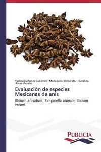 Cover image for Evaluacion de especies Mexicanas de anis