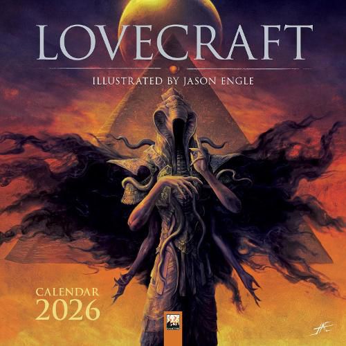 Cover image for Lovecraft: Illustrated by Jason Engle Wall Calendar 2026 (Art Calendar)