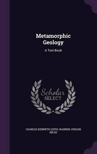 Cover image for Metamorphic Geology: A Text-Book