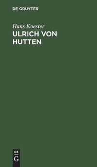 Cover image for Ulrich von Hutten