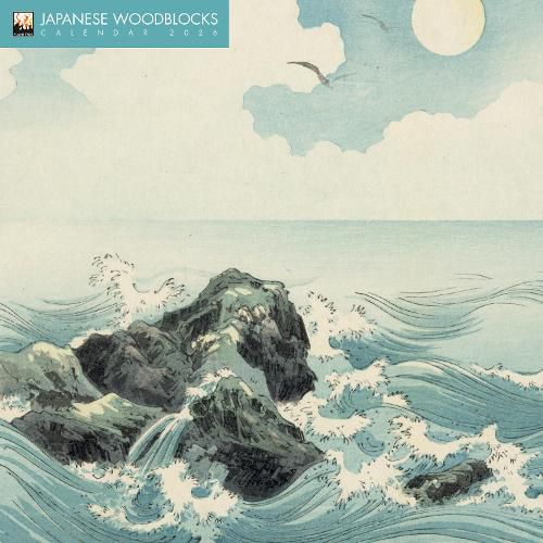 Cover image for Japanese Woodblocks Wall Calendar 2026 (Art Calendar)