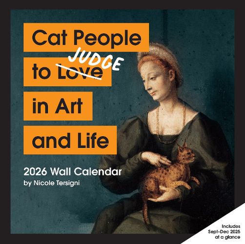 Cover image for Cat People to Judge in Art and Life 2026 Wall Calendar