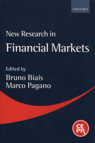 Cover image for New Research in Financial Markets: A Reader