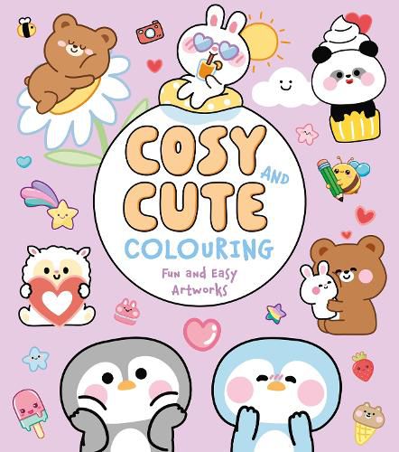 Cover image for Cosy and Cute Colouring