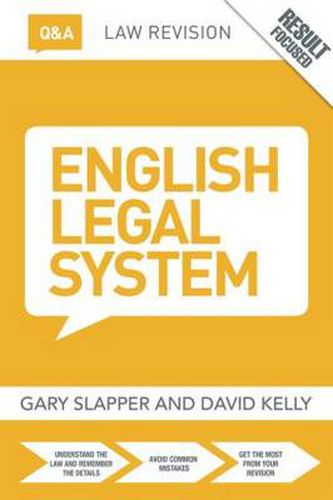 Cover image for Q&A English Legal System