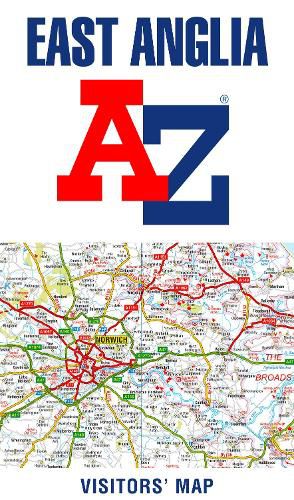 Cover image for East Anglia A-Z Visitors' Map