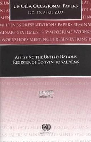 ODA Occasional Papers: Assessing the United Nations Register of Conventional Arms