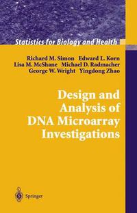 Cover image for Design and Analysis of DNA Microarray Investigations