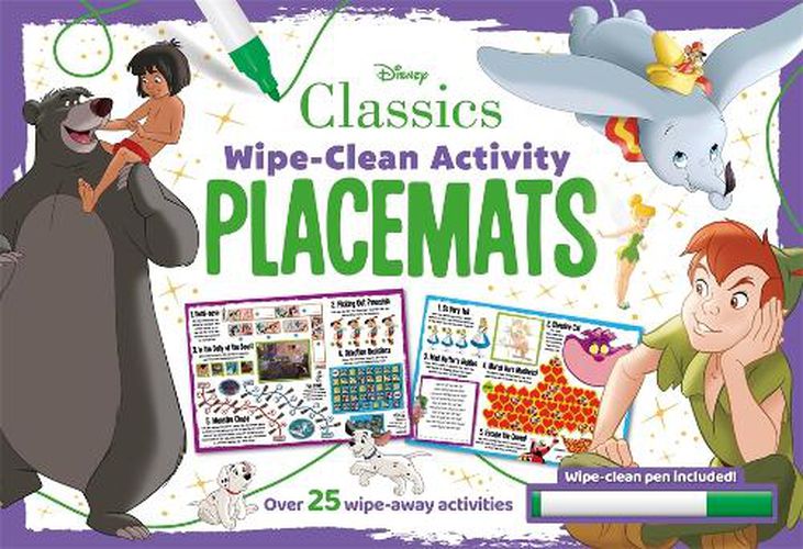 Disney Classics: Wipe-Clean Activity Placemats