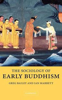 Cover image for The Sociology of Early Buddhism