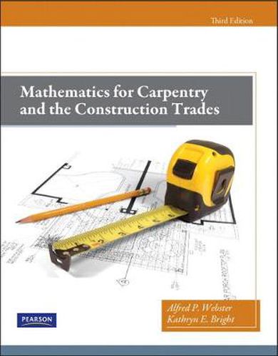 Cover image for Mathematics for Carpentry and the Construction Trades