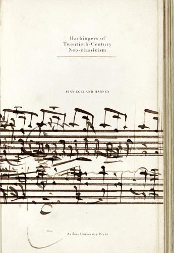 Cover image for Harbingers of 20th-Century Neo-classicism