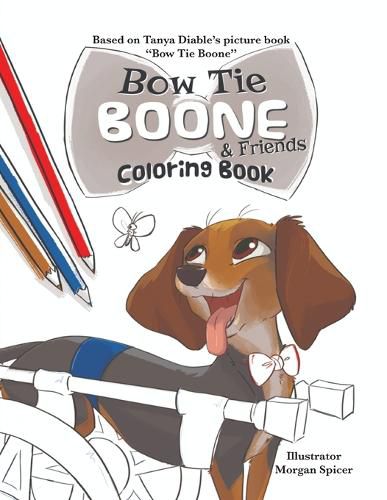 Cover image for Bow Tie Boone & Friends Coloring Book