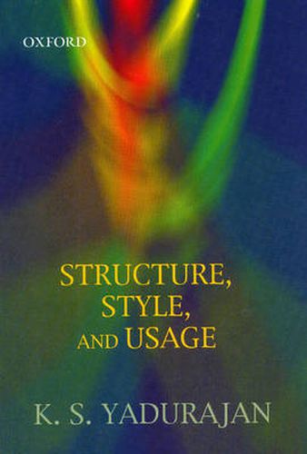 Cover image for Structure, Style, and Usage