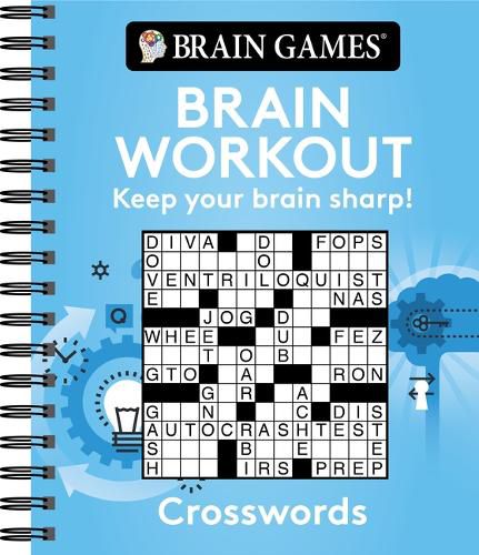 Cover image for Brain Games - Brain Workout: Crossword