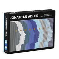 Cover image for Jonathan Adler Atlas 300 Piece Lenticular Puzzle