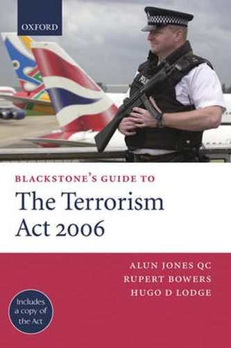 Cover image for Blackstone's Guide to the Terrorism Act