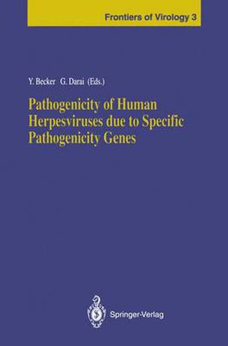 Cover image for Pathogenicity of Human Herpesviruses due to Specific Pathogenicity Genes