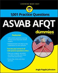 Cover image for Asvab Afqt: 1,001 Practice Questions For Dummies