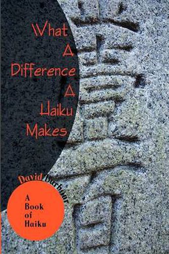 Cover image for What a Difference a Haiku Makes