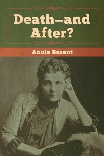 Cover image for Death-and After?