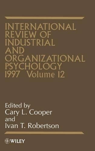 International Review of Industrial and Organizational Psychology