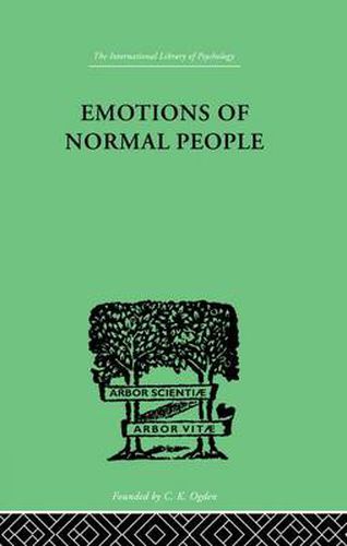 Cover image for Emotions Of Normal People