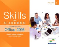 Cover image for Skills for Success with Microsoft Office 2016 Volume 1