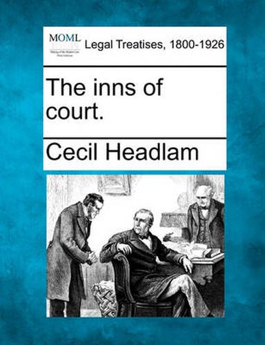 Cover image for The Inns of Court.