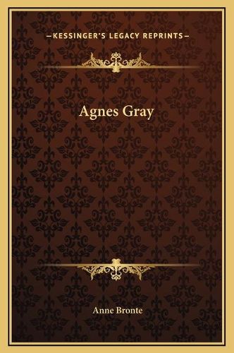 Cover image for Agnes Gray