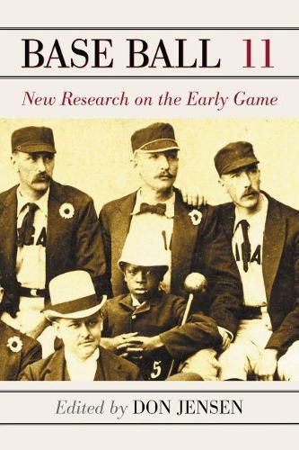 Cover image for Base Ball Volume 11: New Research on the Early Game