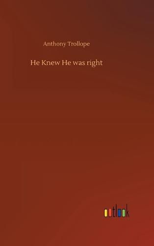 Cover image for He Knew He was right