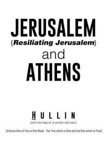 Cover image for Jerusalem {Resiliating Jerusalem} and Athens