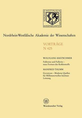 Cover image for Nordrhein-Westfalische Akademie der Wissenschaften