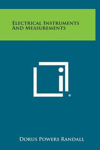 Cover image for Electrical Instruments and Measurements