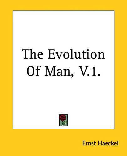 Cover image for The Evolution Of Man, V.1.