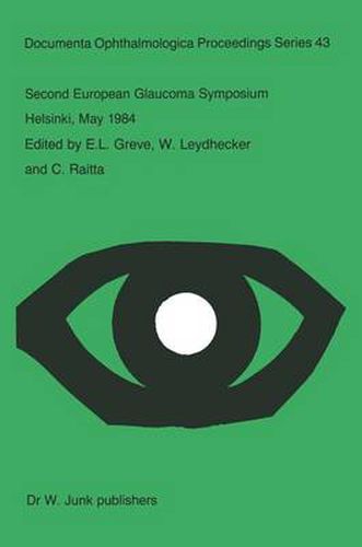 Cover image for Second European Glaucoma Symposium, Helsinki, May 1984