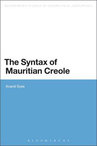 Cover image for The Syntax of Mauritian Creole